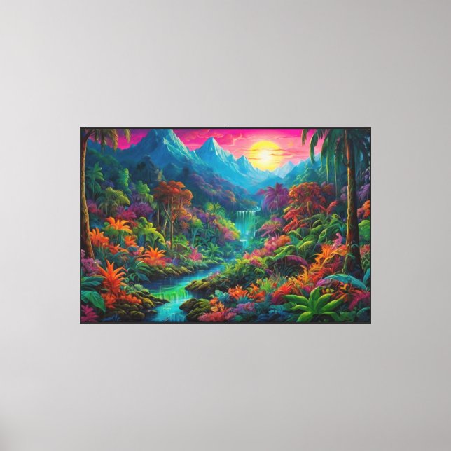 Stretched Canvas Print (Front)