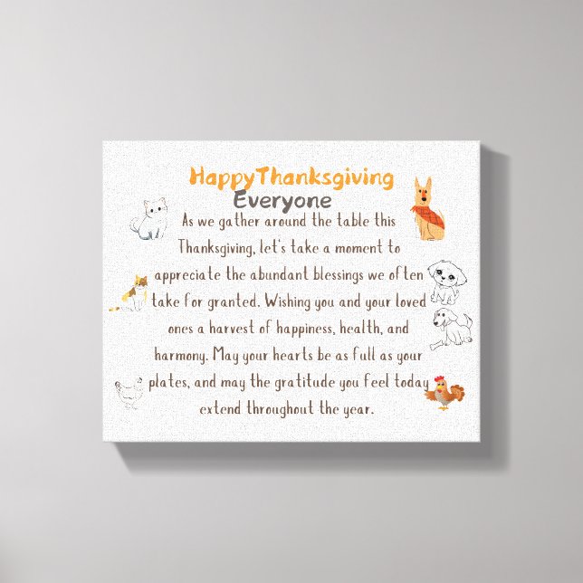 Stretched Canvas Print (Front)