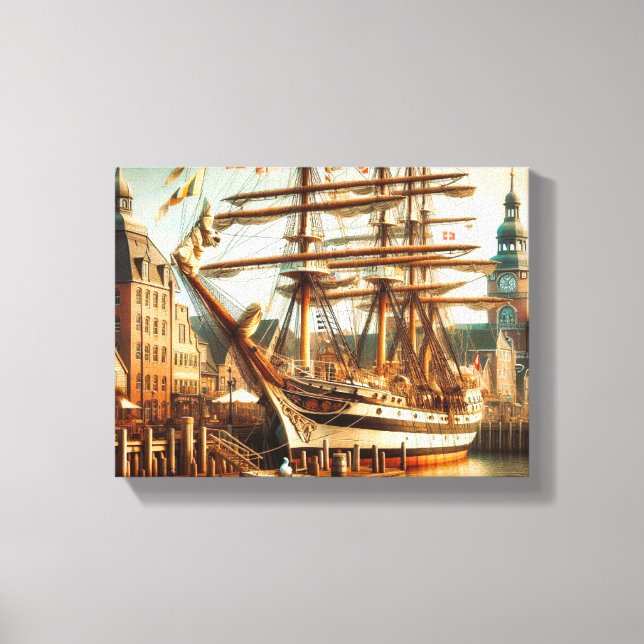 Stretched Canvas Print  (Front)