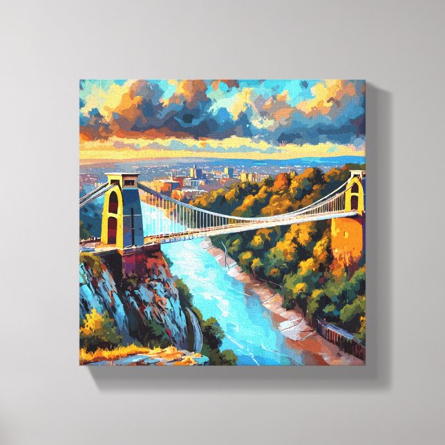 Stretched Canvas Print (Front)