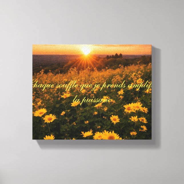 Stretched Canvas Print (Front)