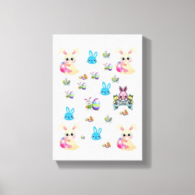 Stretched Canvas Print Easter Day (Front)