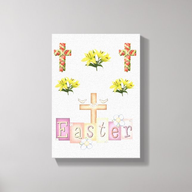 Stretched Canvas Print Easter Day (Front)
