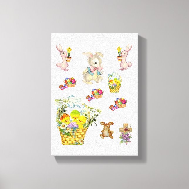 Stretched Canvas Print Easter Day (Front)