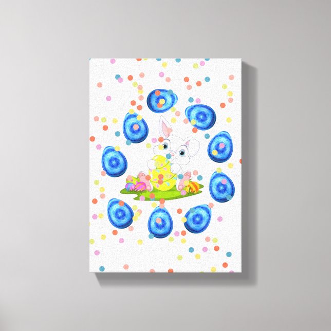 Stretched Canvas Print Easter Day (Front)