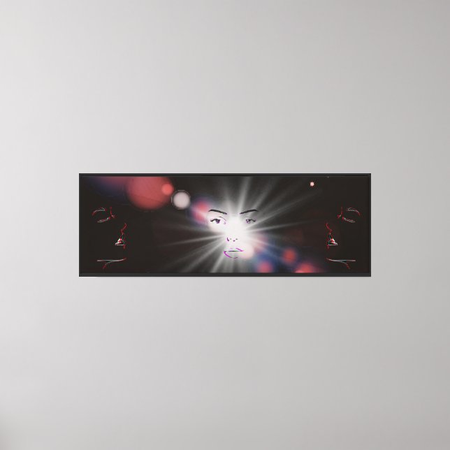 Stretched Canvas Print faces  (Front)
