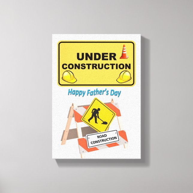 Stretched Canvas Print Father's Day Canvas (Front)