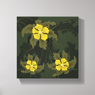 Stretched Canvas Print - Flower