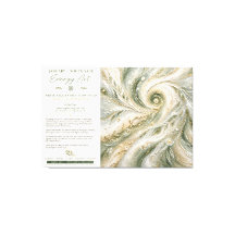 Stretched Canvas Print January — White Sage Energy
