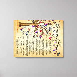 Stretched Canvas Print Keeping Your Memories