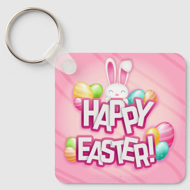Stretched Canvas Print Key Ring (Front)