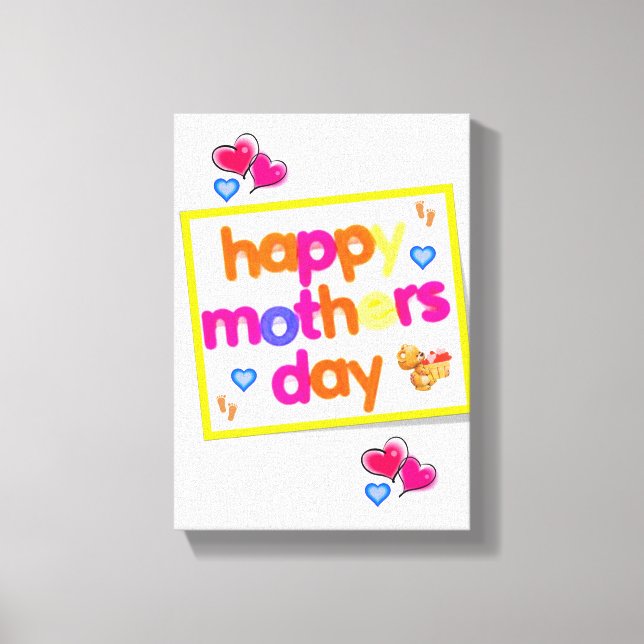 Stretched Canvas Print Mother's Day Canvas (Front)