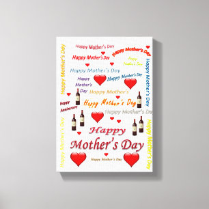 Stretched Canvas Print Mother's Day Canvas