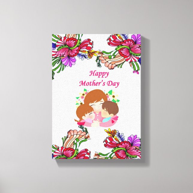 Stretched Canvas Print Mother's Day Canvas (Front)