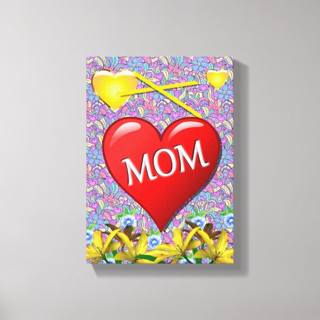 Stretched Canvas Print Mother's Day Canvas (Front)