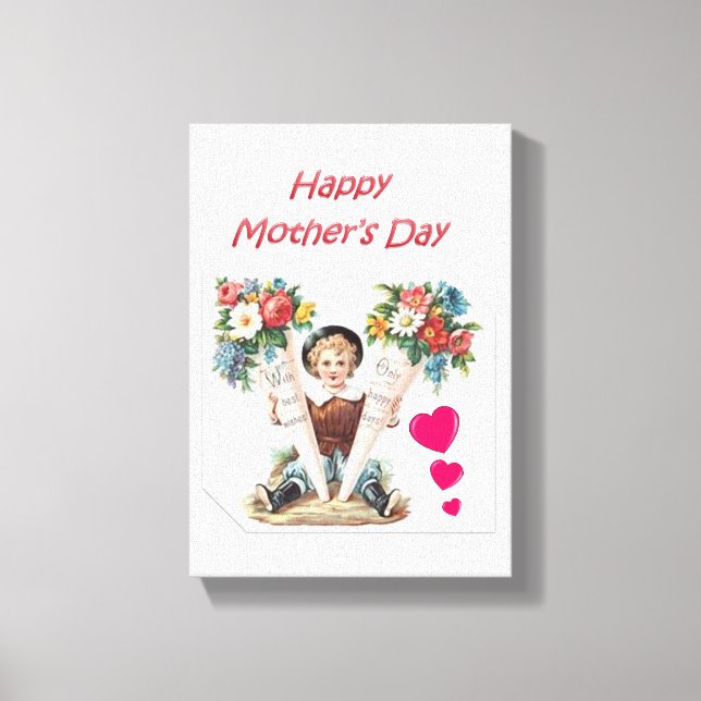 Stretched Canvas Print Mother's Day Canvas (Front)