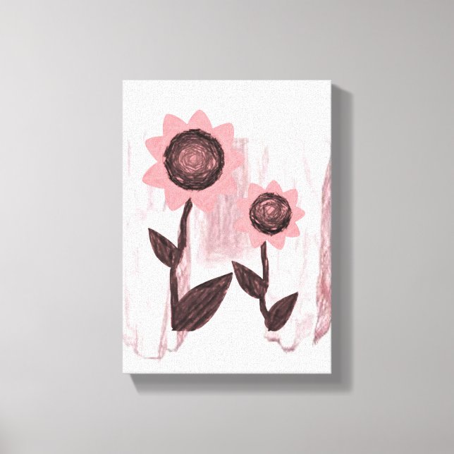 Stretched Canvas Print Mother's Day Floral (Front)