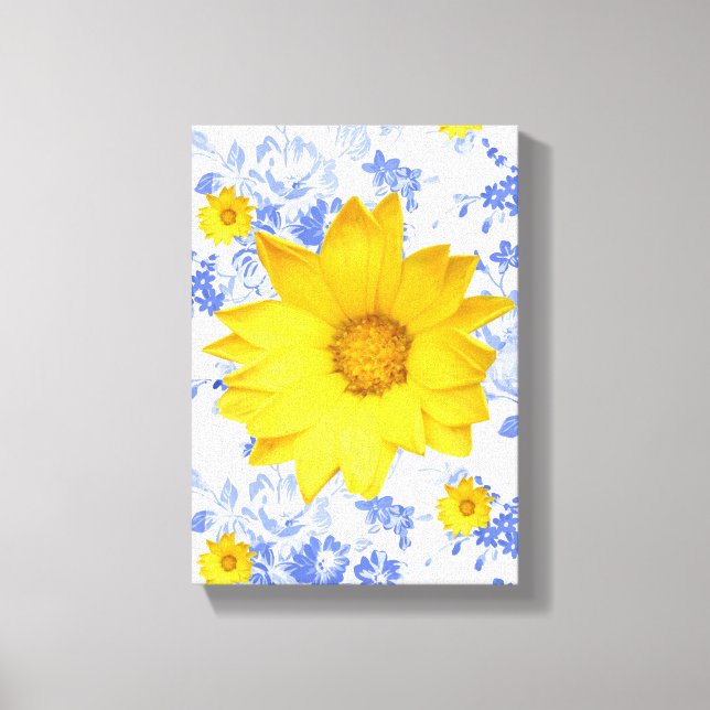 Stretched Canvas Print Mother's Day Floral (Front)