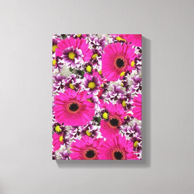 Stretched Canvas Print Mother's Day Floral (Front)