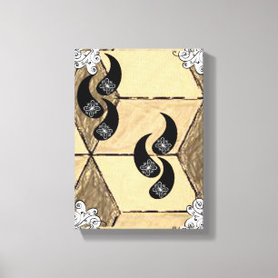 Stretched Canvas Print Mother's Day Floral