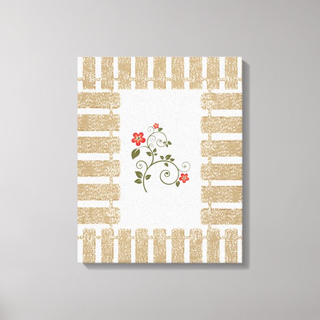 Stretched Canvas Print Mother's Day Floral (Front)