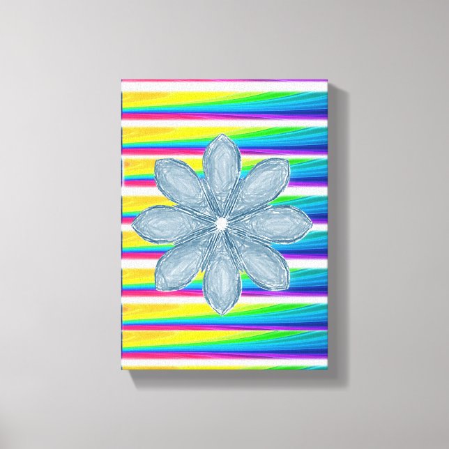 Stretched Canvas Print Mother's Day Floral (Front)