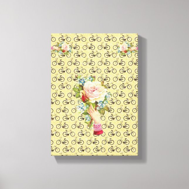 Stretched Canvas Print Mother's Day Floral (Front)