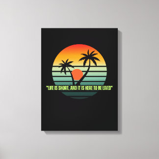 Stretched Canvas Print,Motivational Quote Wall Art