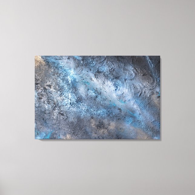 Stretched Canvas Print Noir (Front)