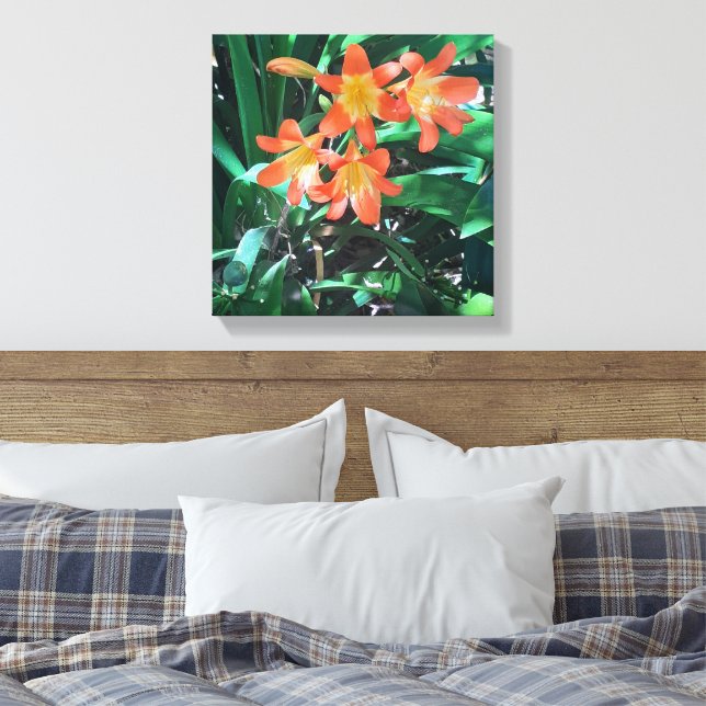  Stretched Canvas Print. Out in Nature Print (Insitu(Bedroom))