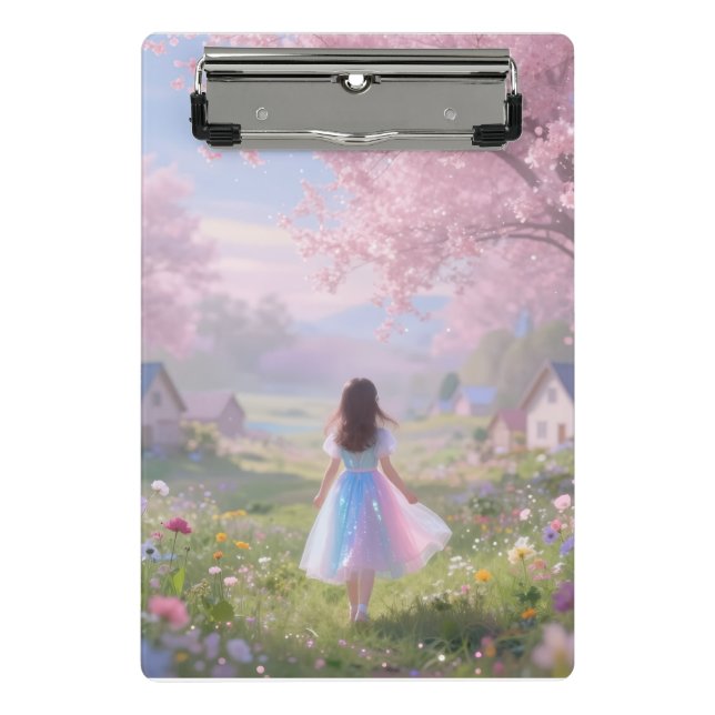 Stretched Canvas Print quiet Beauty Mini Clipboard (Front)