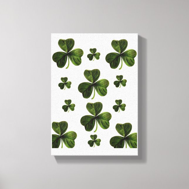Stretched Canvas Print St. Patrick's Day (Front)