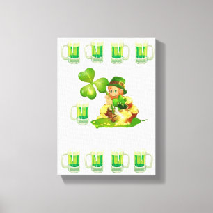 Stretched Canvas Print St. Patrick's Day