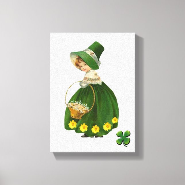 Stretched Canvas Print St. Patrick's Day (Front)