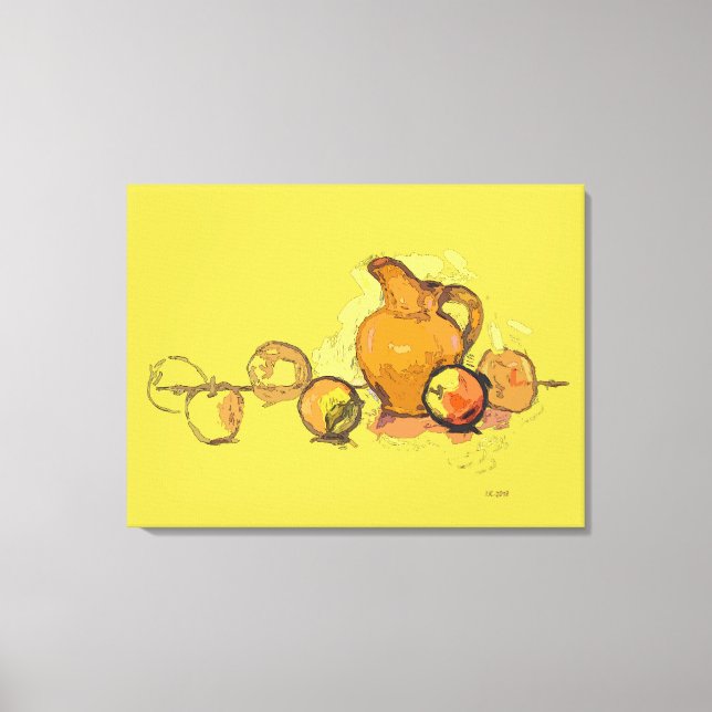 Stretched Canvas Print '#STL-3d' (Front)