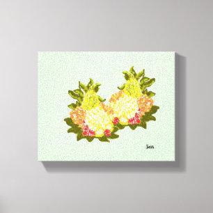 Stretched Canvas Print : Tropical Fruits
