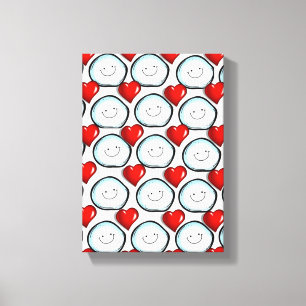 Stretched Canvas Print Valentine's Day