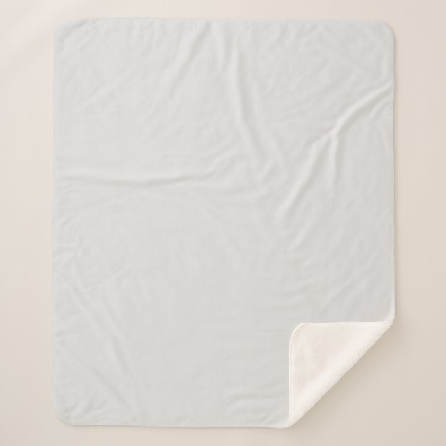 Stretched Canvas Sherpa Blanket (Front)