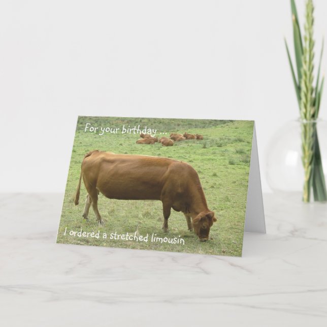 Stretched limo! card (Front)