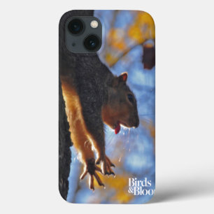Stretching Squirrel iPhone 13 Case