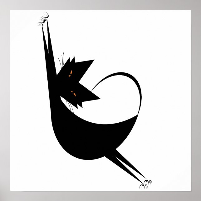 Stretchy Cat Poster (Front)