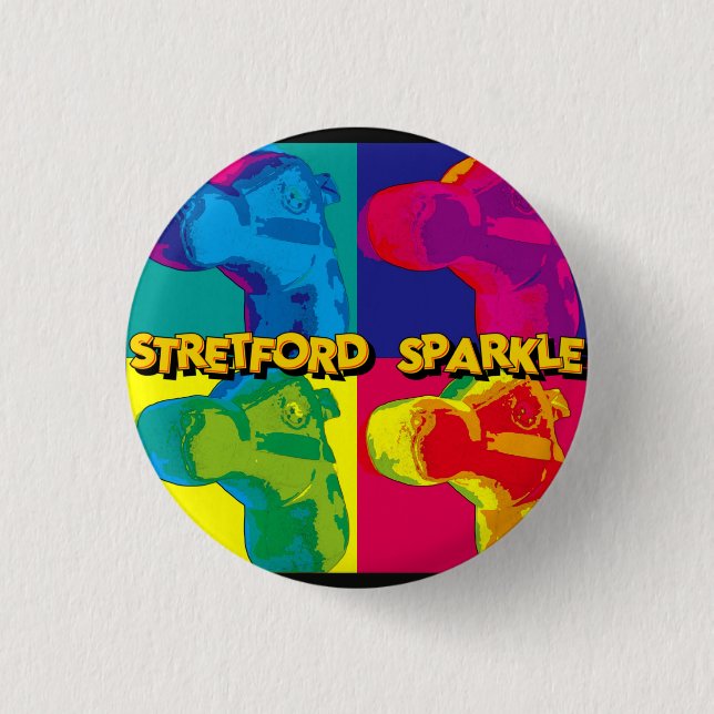 STRETFORD SPARKLE -  BADGE  (Front)
