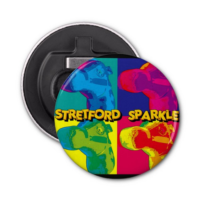 STRETFORD SPARKLE -  BOTTLE OPENER (Front)