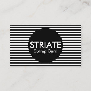 striate stamp card