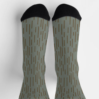 Strichtarn Raindrop Camouflage Rain Pattern Camo Socks