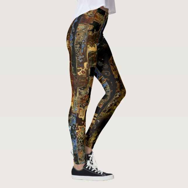 Stricking Gold Leggings (Right)