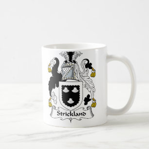 Strickland Family Crest Coffee Mug