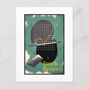 Strictly Business Postcard