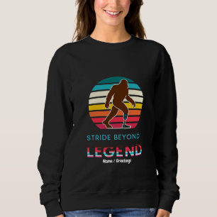 Stride Beyond Legend Sasquatch Amputee Vintage Sweatshirt