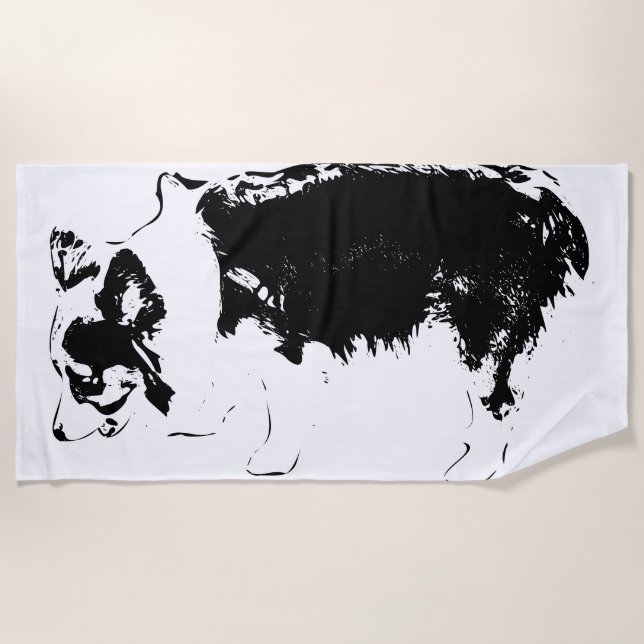 Stride into Discovery Beach Towel (Front)